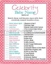 Sun dec 29 2019arwen born to caterina scorsone & rob giles. Celebrity Baby Name Match Up Game Baby Shower Printable Etsy In 2020 Celebrity Baby Names Baby Name Game Funny Baby Shower Games