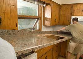 At builders surplus, you get to see before you buy. Home Dzine Kitchen Replace Kitchen Countertop