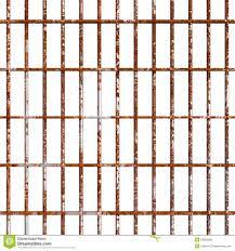 Rust Prison Bars Prison Bar Stock Image