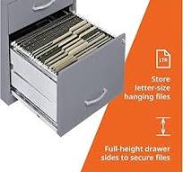 Amazon.com: NuSparc 2 Drawer Locking Filing Cabinet | Pre ...
