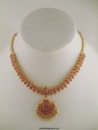 Pin On Ruby Necklace Set