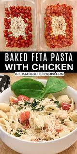 Tiktok Feta Pasta Recipe With Chicken In 2021 Feta Pasta Chicken Pasta Recipes Recipes