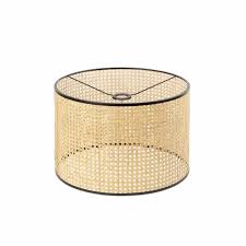 Cette suspension design en rotin naturel mesure l 51 x p 51 x h 49 cm et offre un visuel épuré et lumineux qui s'adaptera bien à toutes vos pièces. Faro Barcelona 2p0730 Abat Jour En Rotin Lampadaire Cdiscount Maison