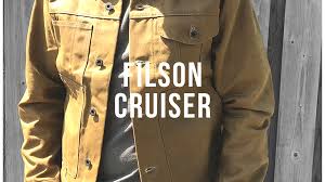 the legendary super durable filson tin cloth cruiser jacket