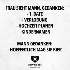 Frau Sieht Mann Gedanken 1 Date Verlobung Hochzeit Planen Kindernamen Mann Gedanken Hoffentlich Mag Sie Bier Hochzeit Planen Gedanken Verlobung Hochzeit