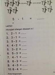 Materi dan soal matematika kelas 1 sd yang ada saat ini berbeda dengan soal pada zaman dulu. Jual Pintar Pengurangan Untuk Sd Kelas 1 3 Berhitung Pengurangan Lengkap Kab Cianjur Carlenshop Tokopedia