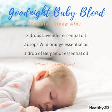 Goodnight Baby Blend Toddler Sleep Aid Healthy 3d Baby Sleep Essential Oils Sleeping Essential Oil Blends Essential Oils For Babies