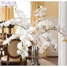 Download in under 30 seconds. Fengrise White Phalaenopsis Orchid Artificial Orchid Flower For Wedding Party Decor Orchid Flower Bouquet Bridal Shower Decor Party Diy Decorations Aliexpress