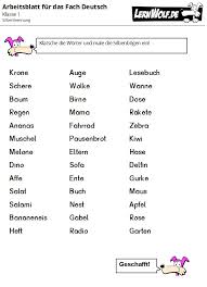 Übungsblätter 1 klasse zum ausdrucken. Ubungen Deutsch Klasse 1 Kostenlos Zum Download Lernwolf De