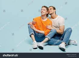 4,993 Two Gay Man Sitting Images, Stock Photos & Vectors | Shutterstock