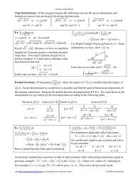 Calculus cheat sheet limits definitions precise definition : Trig Substitution Cheat Sheet Shefalitayal