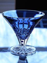 Waterford Lismore Jewels Sapphire Bowl Crystal Classics Blue Glassware Crystal Glassware Waterford Crystal