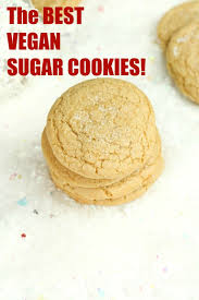 The Highly Rated By Readers Best Vegan Sugar Cookies That Are Also Gluten Free And Not Made With Any Butter That Vegan Sugar Cookies Vegan Sugar Sugar Cookies