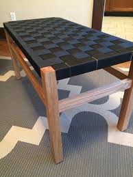 For many years, jute has been by far the most common webbing material found in furniture suspension systems. Solid Oak Bench With A Weaved Webbing Seat By Diltzdesigns On Etsy Furniture Woven Furniture Home Decor Furniture