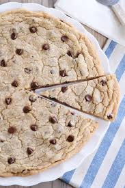 Preheat oven to 375 degrees f. Giant Chocolate Chip Cookie Perfect For A Bake Sale Mel S Kitchen Cafe