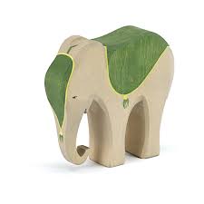It is also unclear as to weather the letters are in the animals name or the animal. Ostheimer Elephant With Saddle Ii Honeybee Toys