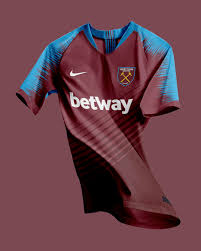 The kit features detailing to commemorate the clubs 125th anniversary, allowing you to reminisce of the clubs most iconic moments from the boleyn. Westham United Kit Concept On Behance Sport Shirt Design Sports Tshirt Designs Sports Uniform Design