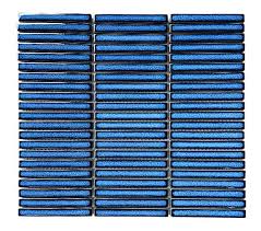 Gạch Mosaic Que Đũa Màu Xanh Dương 284x296x6mm MHT 028