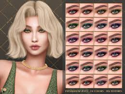 Become a patron of pandasama today: Jul Haos Cosmetics Patreon Eyeshadow 123 The Sims 4 Catalog