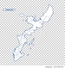 Start studying map 2020 okinawa. Okinawa Prefecture Map Simple White Map Stock Illustration 65748225 Pixta
