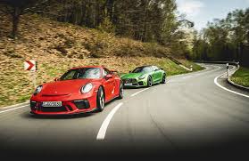 Mercedes Amg Gt R Vs Porsche 911 Gt3 Twin Test Review 2017 Car Magazine