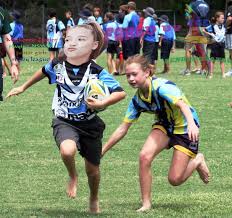 Mackenzie Ziegler Playing Nswrl Junior Rugby League Barefoot Style Faked Movie Stars Team Uniforms Sports