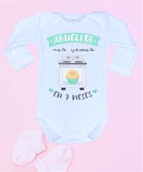 Body Personalizado Noticia Embarazo Bodys Personalizados Afecto Baby Shop