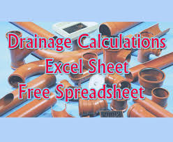 A wide variety of plumbing material list options are available to you, such as standard, grade, and processing service. Download Drainage Calculations Excel Sheet Free Spreadsheet