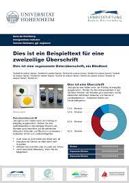 Ersetzen sie einfach den vorhandenen standardtext durch eigenen text. Wissenschaftliche Medien Universitat Hohenheim
