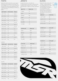 61 True To Life Msr Youth Size Chart