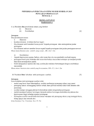 Oleh itu, pelbagai langkah perlu diambil bagi mengawal gejala ini daripada. Skema Jawapan Pp1 Negeri Sembilan 2015 Docx