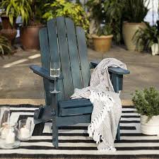 Manor Park Outdoor Acacia Wood Adirondack Chair Navy Walmart Com Outdoor Patio Chairs Wood Adirondack Chairs Adirondack Chair