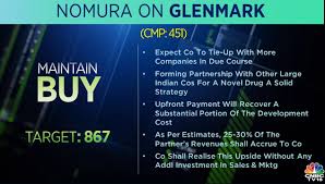 Share price and read why glenmark pharmaceuticals ltd. Top Brokerage Calls For July 12 Nomura Maintains Buy On Glenmark Pharma Clsa Raises Price Target Of Hdfc Cnbctv18 Com