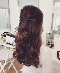Wedding Hairstyles Half Up Half Down With Veil With Flowers Bridal Hair Long Hair Short Hair Wedding Hairstyles For Long Hair Hair Styles Wedding Hair Half
