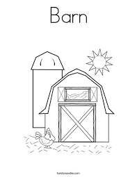 These free printable horse coloring pages online are an easy and convenient way to keep them busy for a while. Barn Coloring Page Twisty Noodle