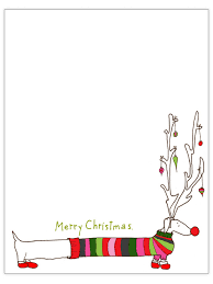 4 different christmas tree for different crafts; 33 Free Christmas Letter Templates Better Homes Gardens