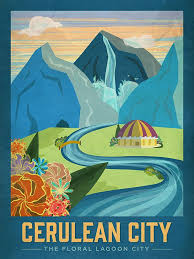 7 Vintage Pokemon Travel Posters Pokemon Poster Pokemon Travel Posters
