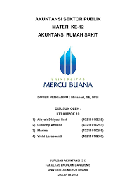 Contoh soal jurnal akuntansi rumah sakit. Akuntansi Rumah Sakit
