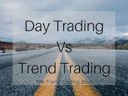 In This Article I Explain The Differences Between Day Trading And Trend Trading The Financial Markets Including Forex Trend Trading Day Trading Swing Trading