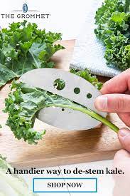Kale Razor And Herb Stripping Tool Raw Rutes The Grommet Herbs Kale Cool Kitchen Gadgets