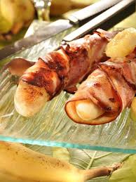 Bananes Au Lard Recette Recettes De Cuisine Recette Banane Recette Barbecue