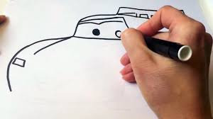 How to draw mack from. How To Draw Cars 2 Drawing Lightning Mcqueen Coloring Pages For Kids Toddlers Dailymotion Video