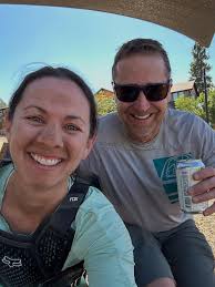 40th birthday looks 😆 I mean, this is the epitome of “I'm a dirt bag who  cleans up pretty good.” #mountaintayler #girlswhomtb #ilovedisco