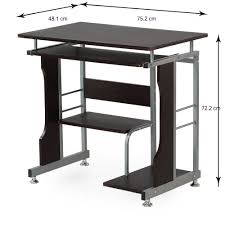 There are other smart things you can consider having for your desk as well. Buy Nilkamal Alpha Computer Table Black Walnut Online Nilkamal Furniture