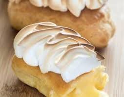 Recette Eclair Au Citron Meringue En Video Recette Recette Citron Meringuee Recette Entremet