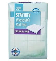 Boots Pharmaceuticals Staydry Disposable Bed 12 Advantage Card Points Boots Pharmaceuticals Stay Dry Disposable Bed Pad Are Highly Abs Bed Pads Disposable Bed