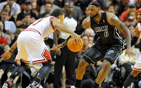 Rose believes in his teammates and trusts them to hit shots when called upon. Digital History Bulls Heat Rivalry Stars Lebron James And Derrick Rose Cbssports Com