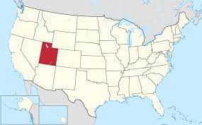 Utah area and population density. Utah Wikipedia