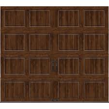 Includes information on costs, steel garage doors, wood garage doors, and more. Clopay Gallery Collection 8 Ft X 7 Ft 6 5 R Value Insulated Solid Ultra Grain Walnut Garage Door Gr1sp Wo Sol The Home Depot
