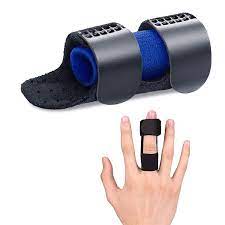 Trigger Finger Splint Breathable With Airhole Built In Aluminum Great For Mallet Finger Finger Arthritic Finger Fractures Tend Trigger Finger Finger Braces